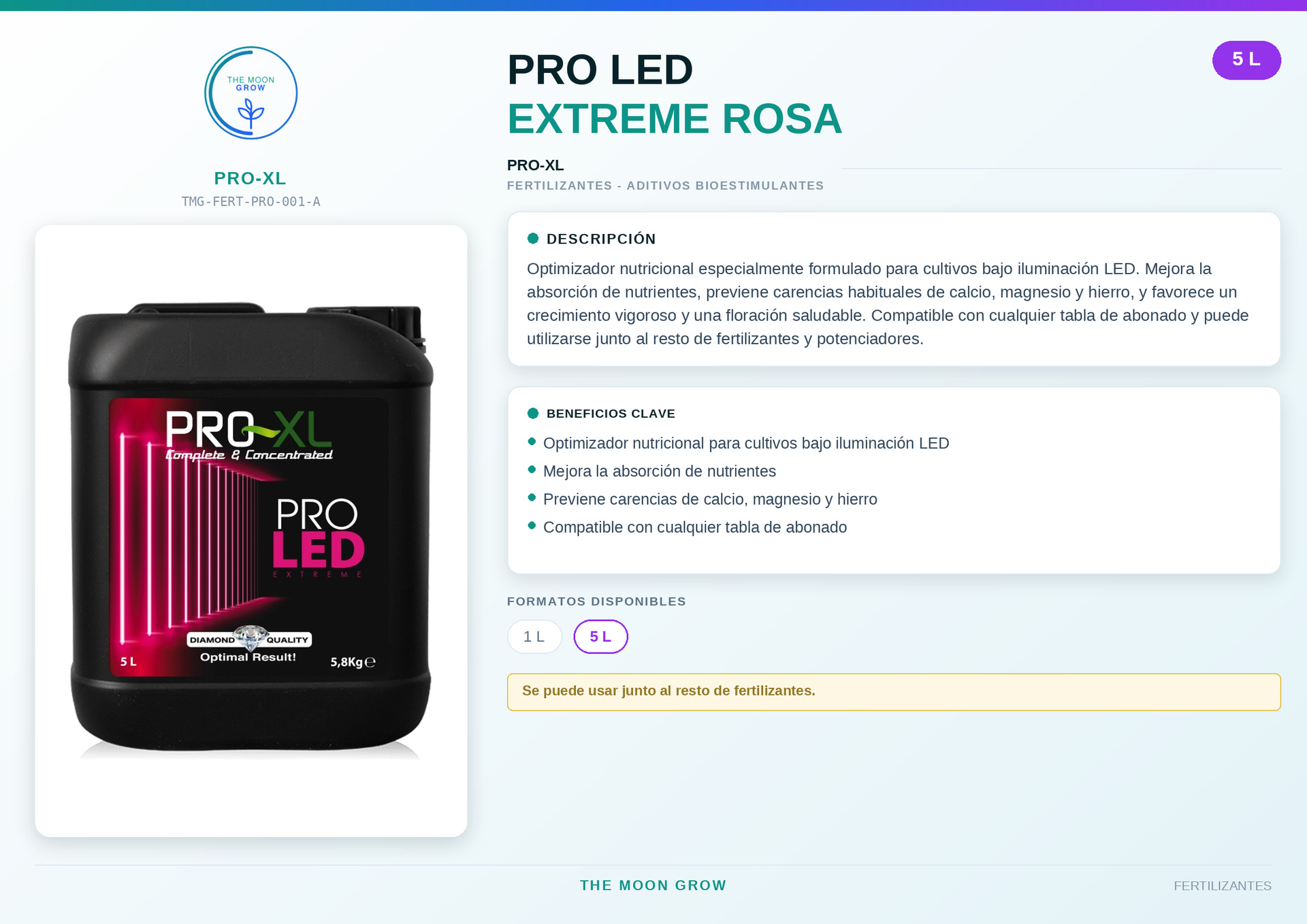 PRO LED EXTREME ROSA 5L