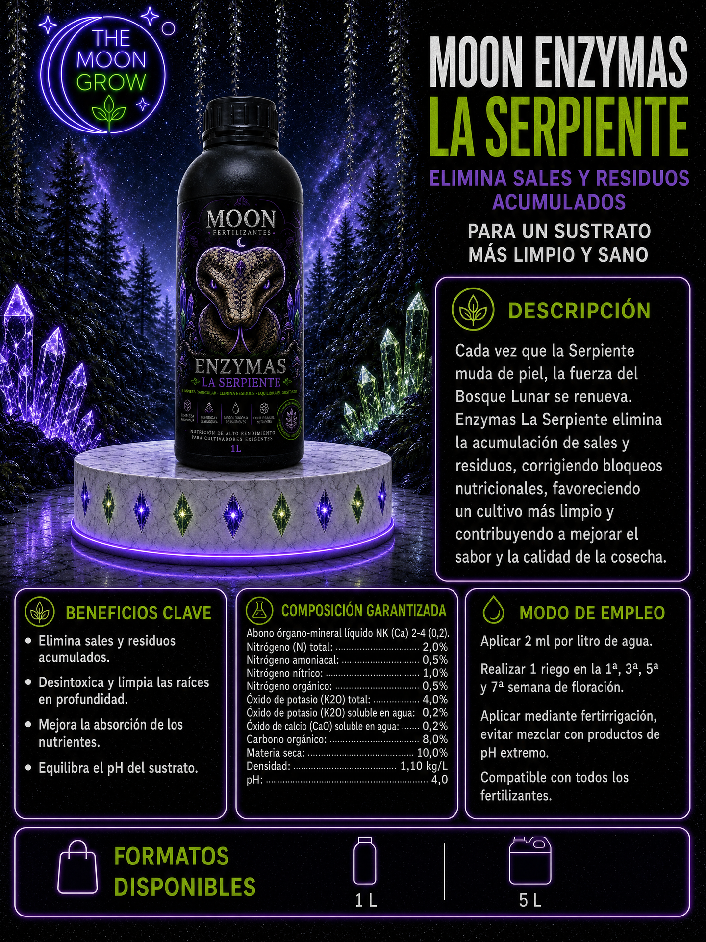 MOON ENZYMAS · LA SERPIENTE