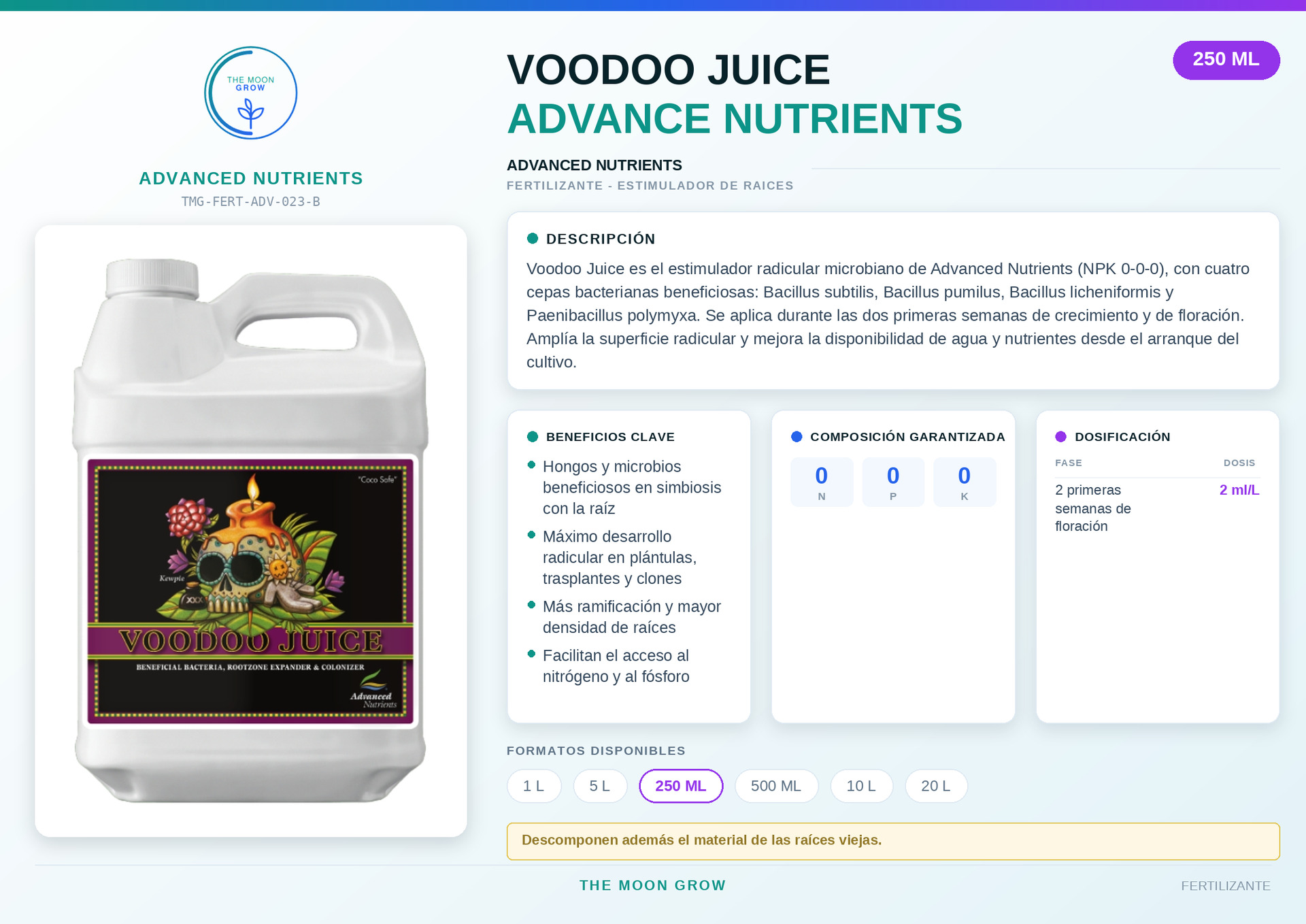 Voodoo Juice ADVANCE NUTRIENTS 250 ml