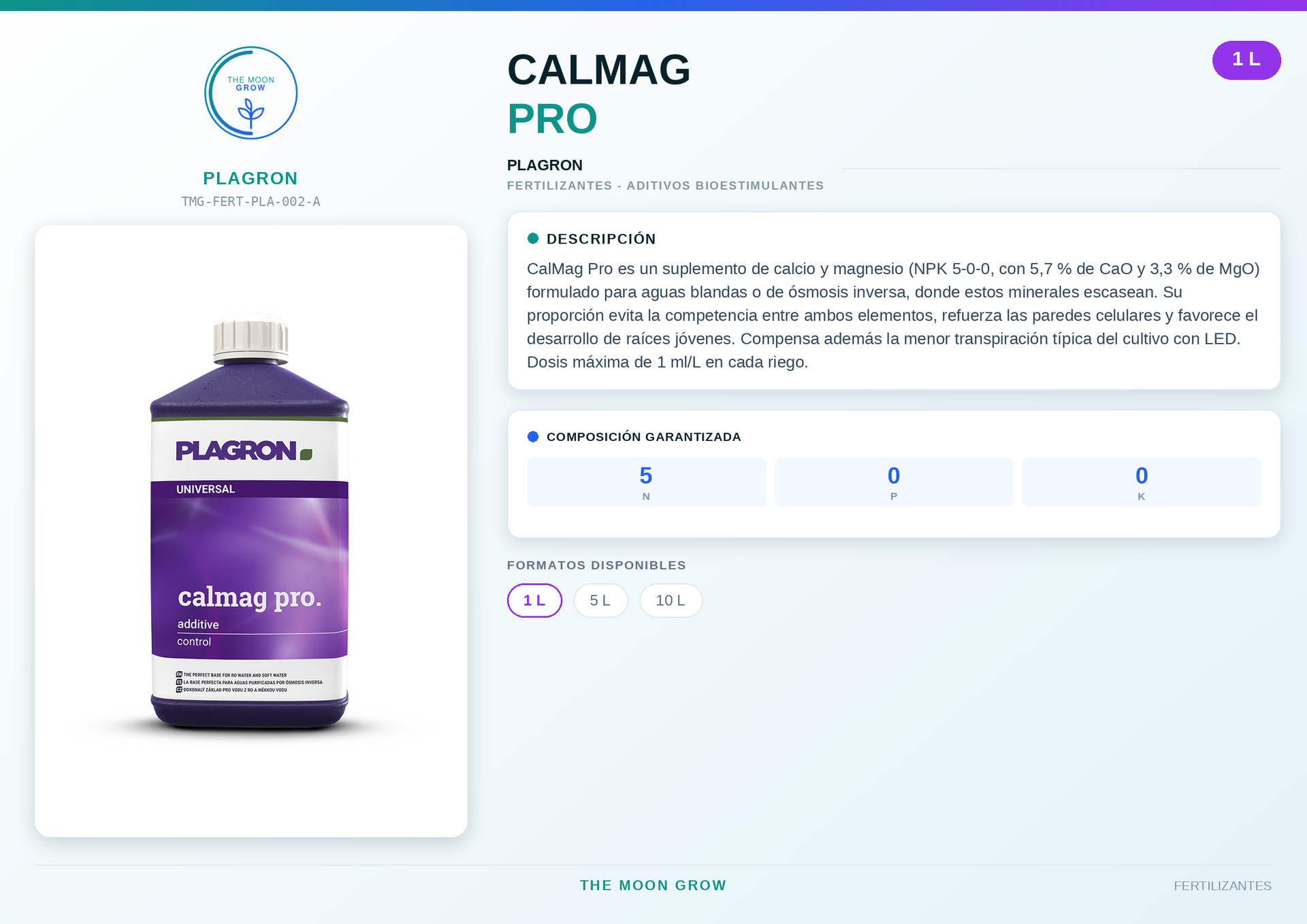 CalMag Pro PLAGRON 1 L