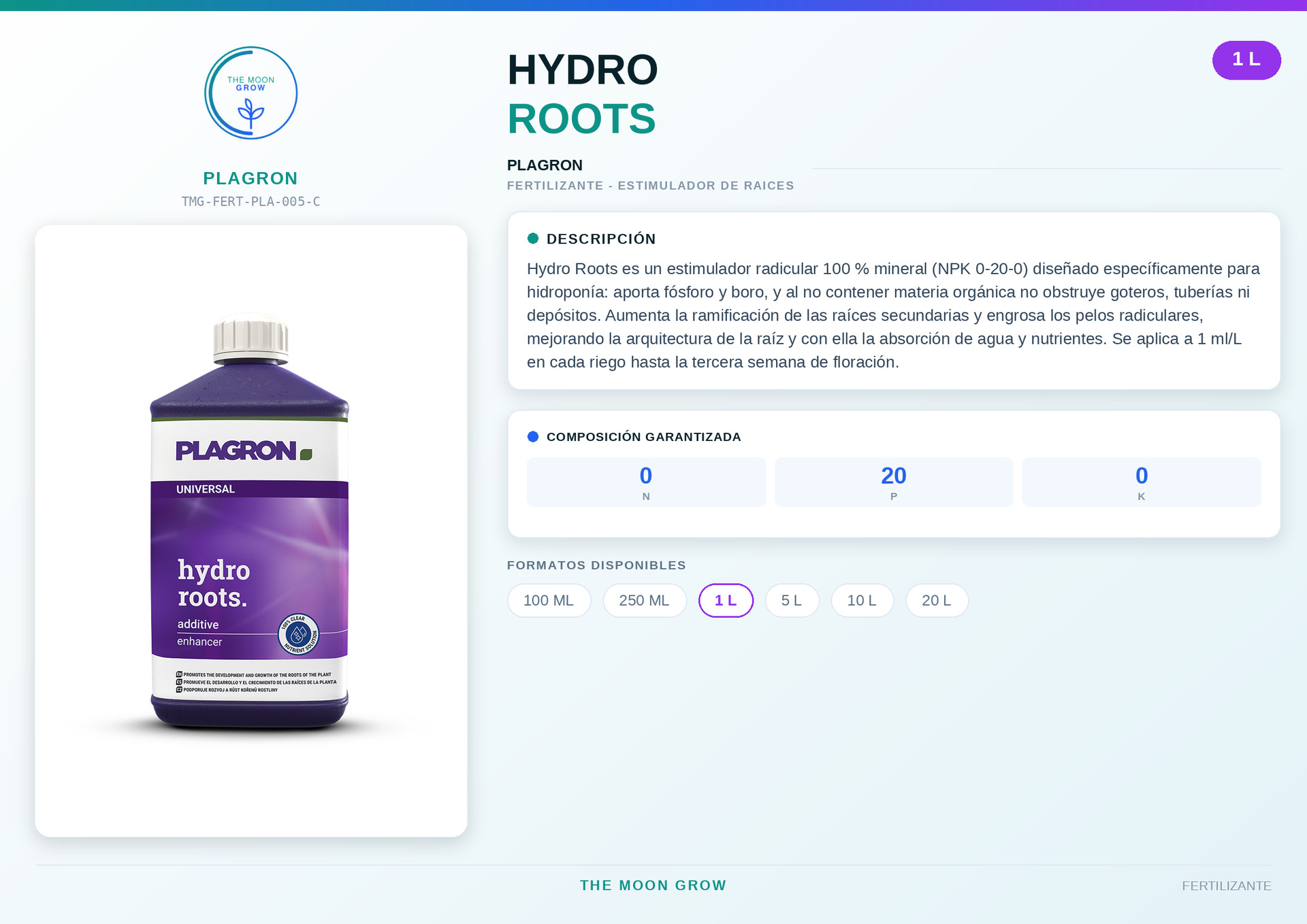 Hydro Roots PLAGRON 1 L