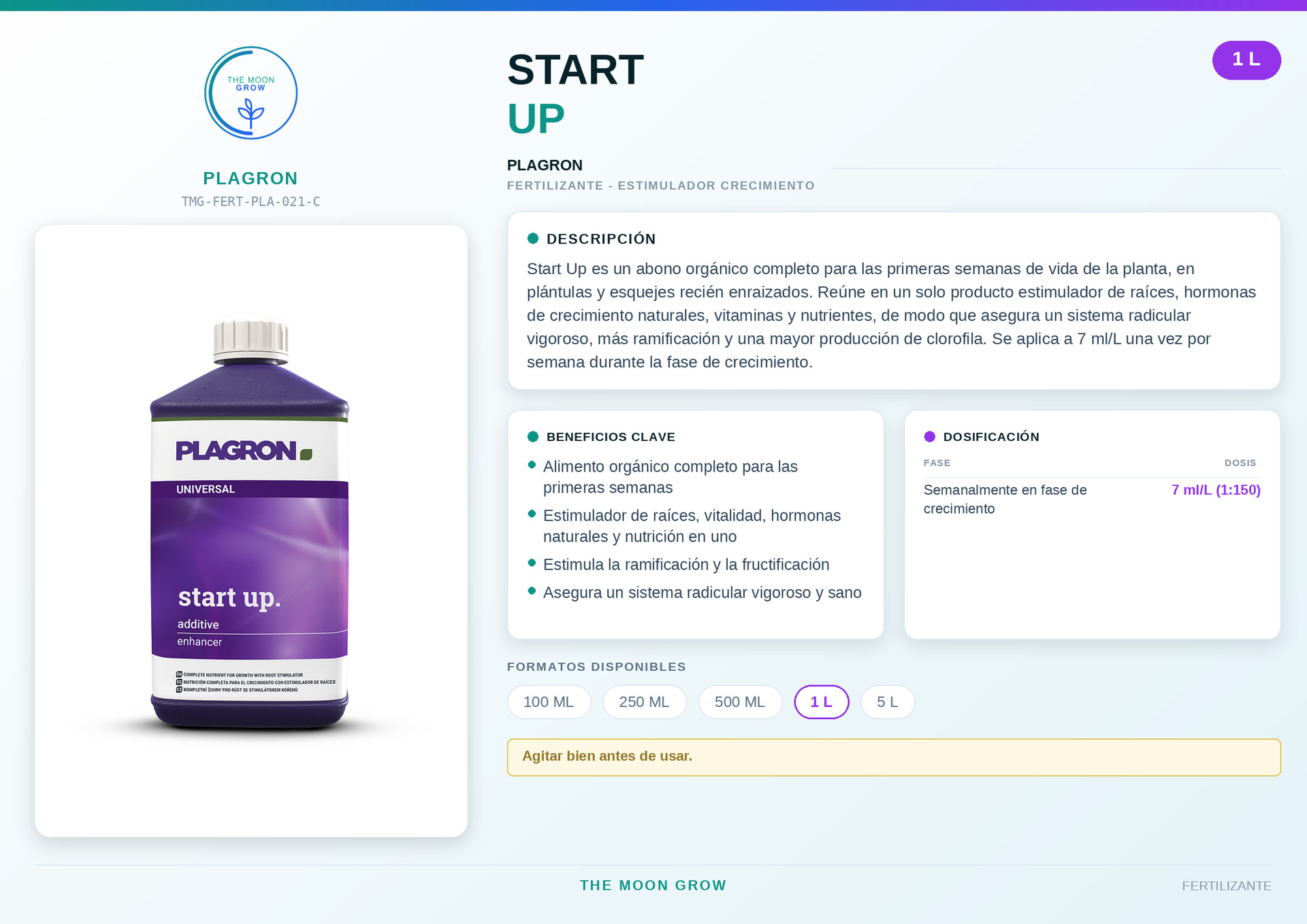 Start Up PLAGRON 1 L