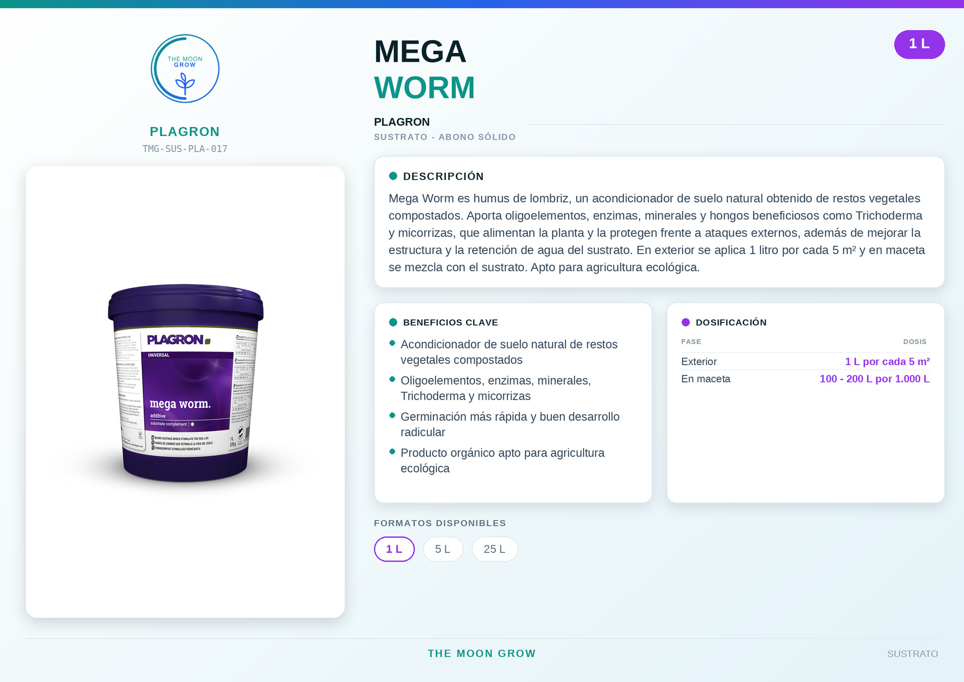 Mega Worm PLAGRON 1 L