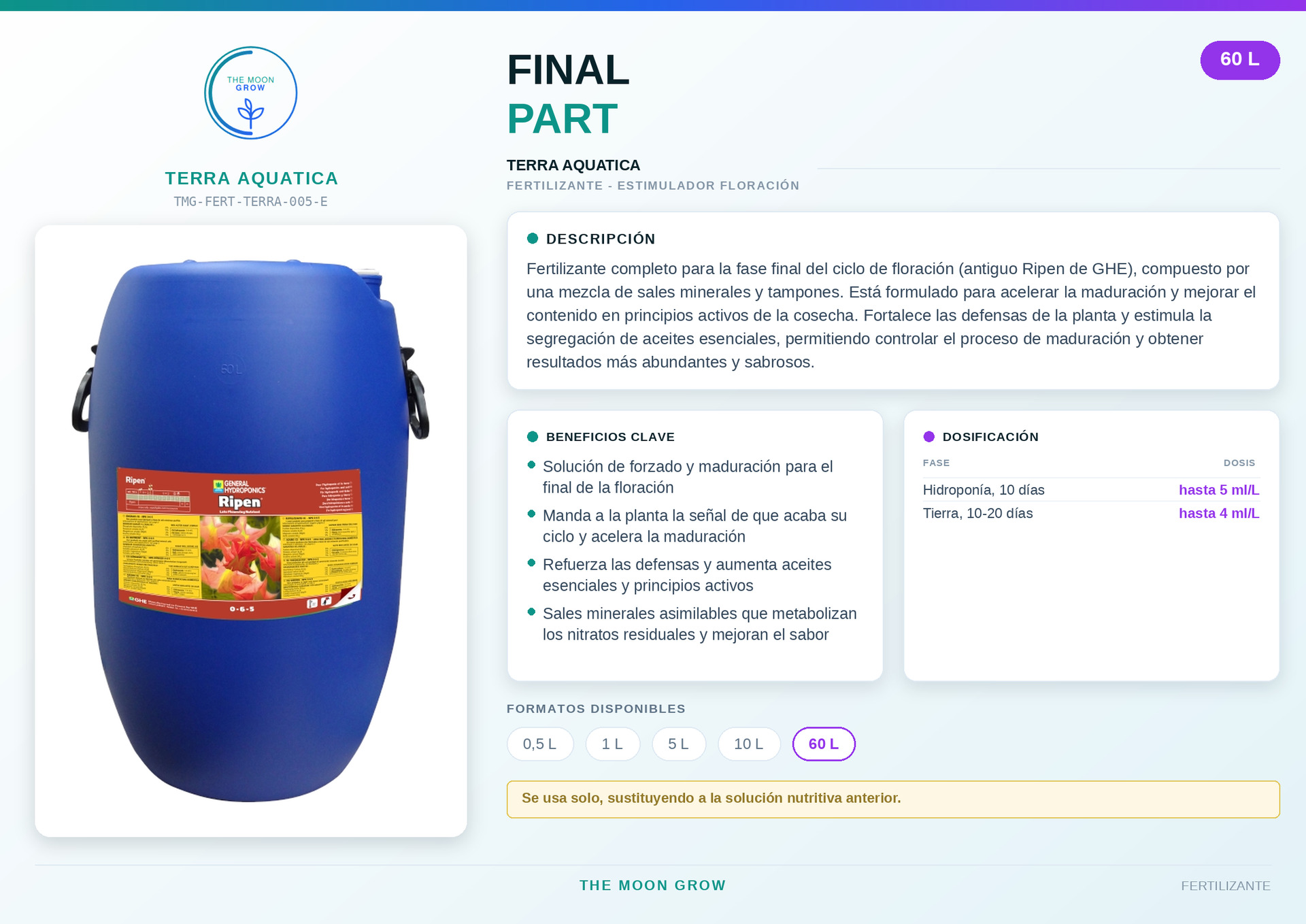 FINAL PART TERRA AQUATICA 60 L