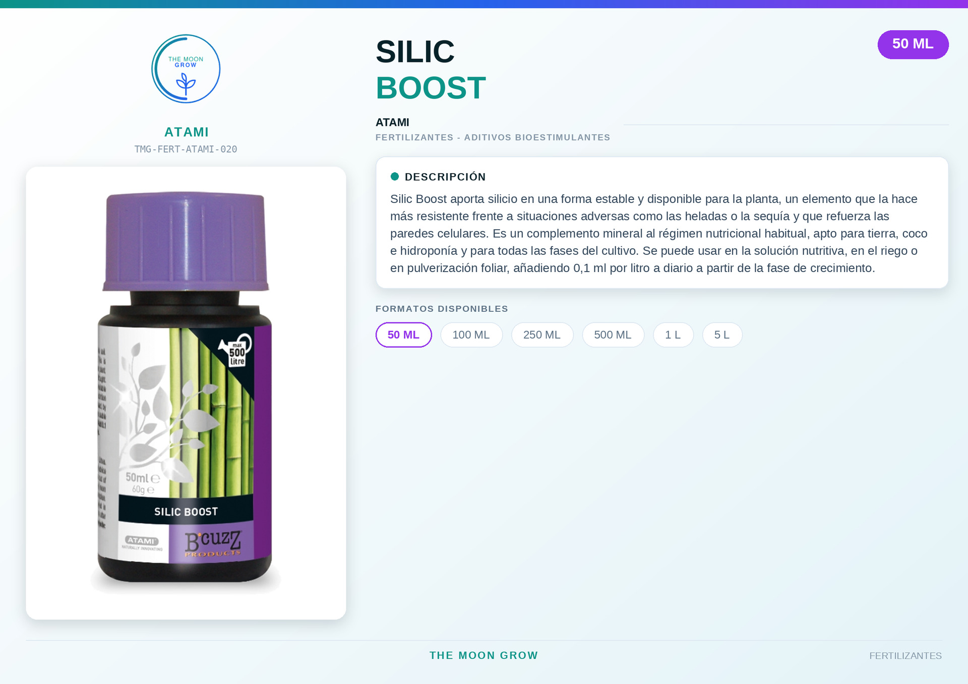Silic Boost ATAMI 50 ml