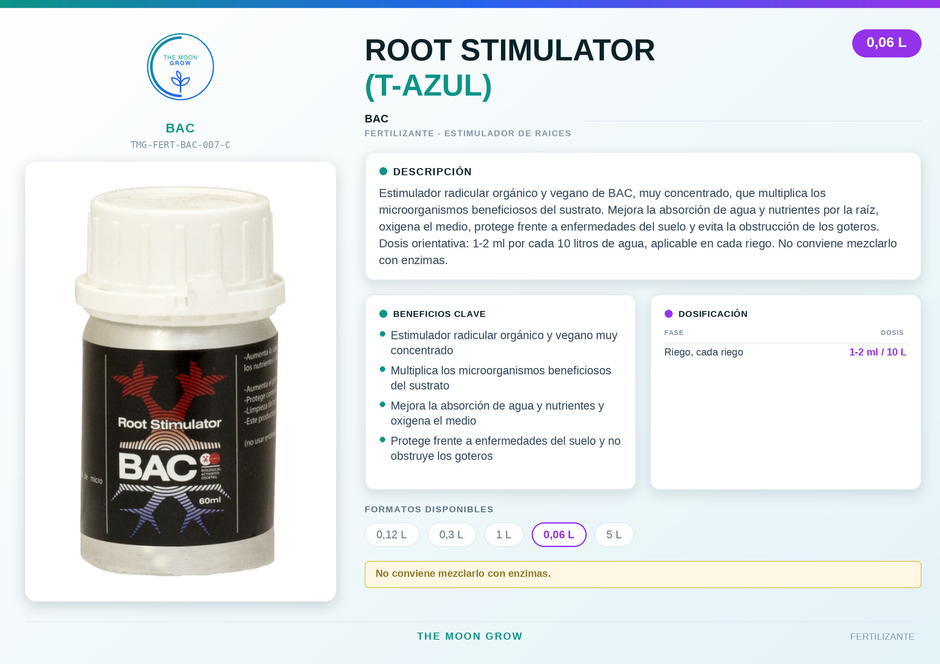 Root Stimulator BAC (T-AZUL) 0,06L
