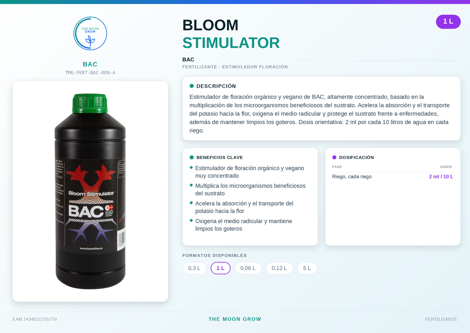 Bloom Stimulator BAC 1L