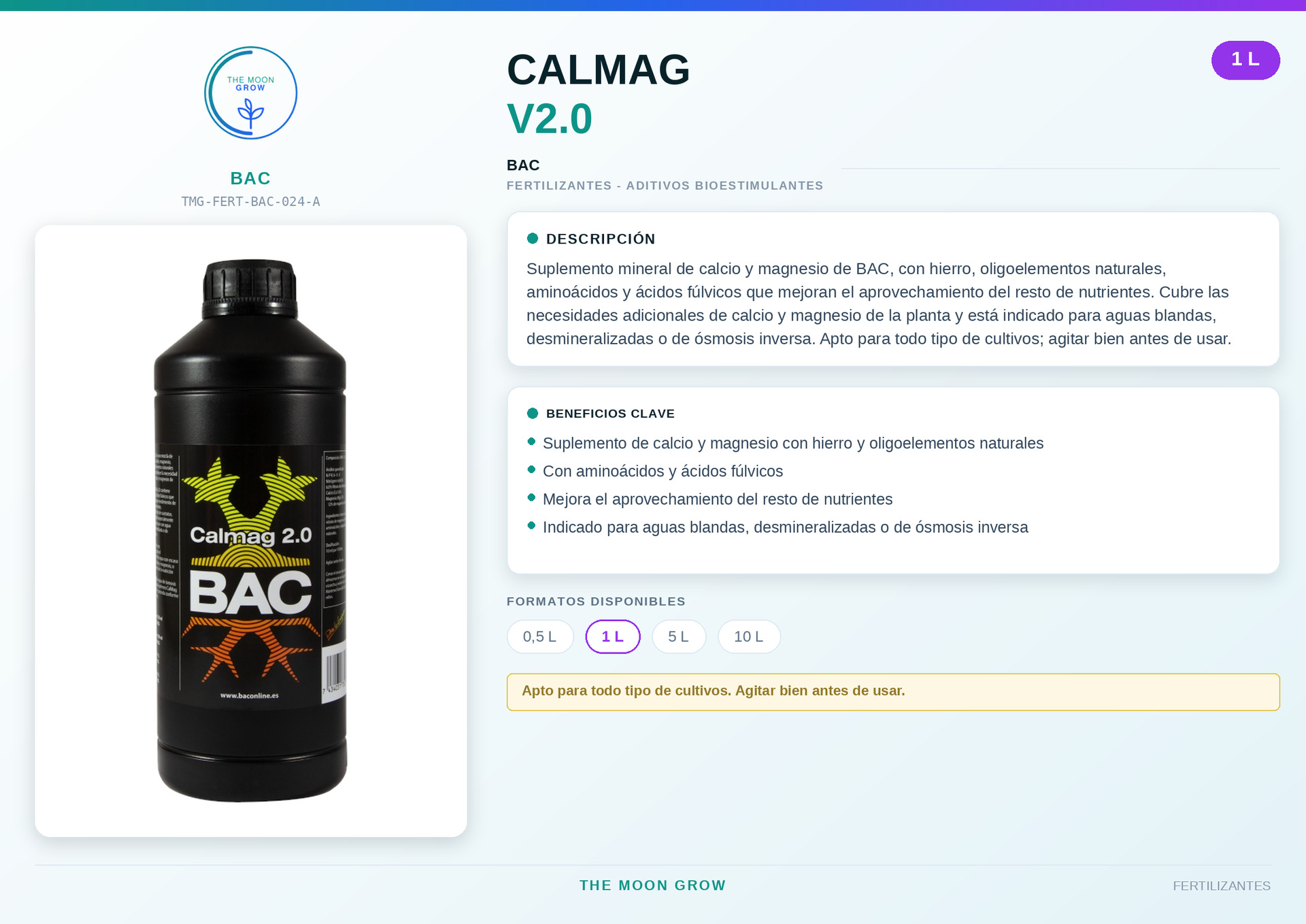 CalMag V2.0 BAC 1L