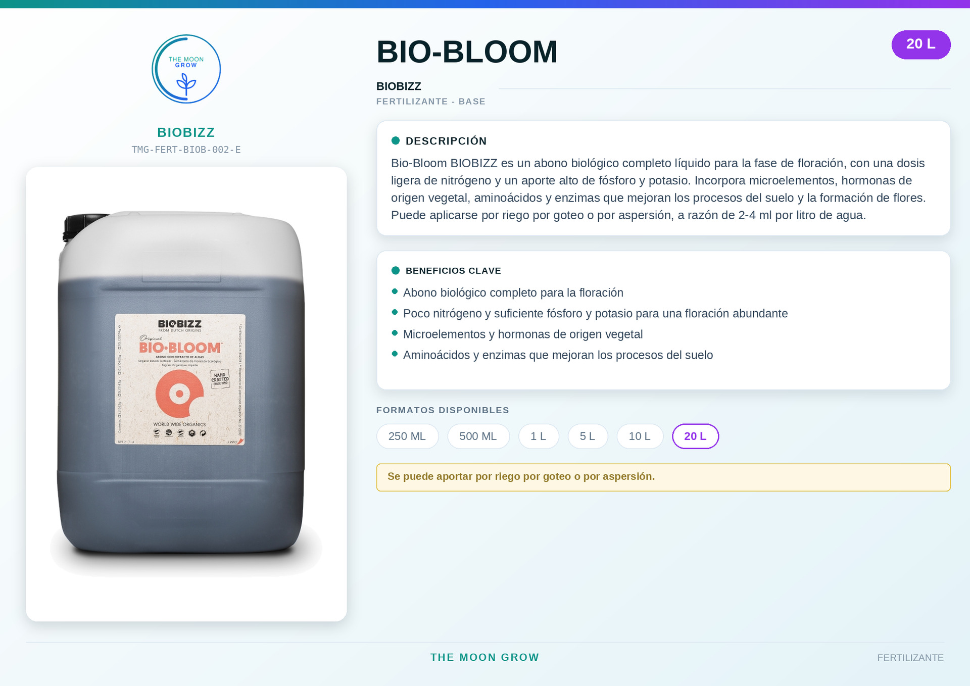 Bio-Bloom BIOBIZZ 20 L
