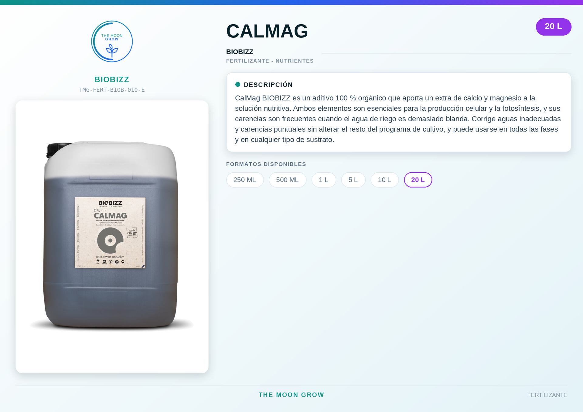 CalMag BIOBIZZ 20 L