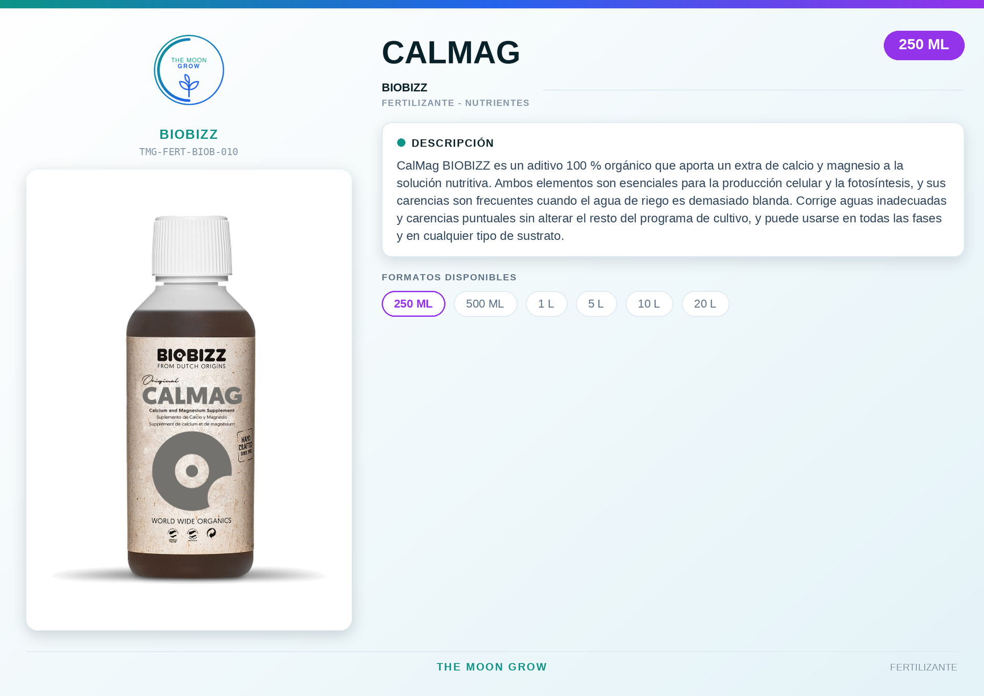 CalMag BIOBIZZ 250 ml