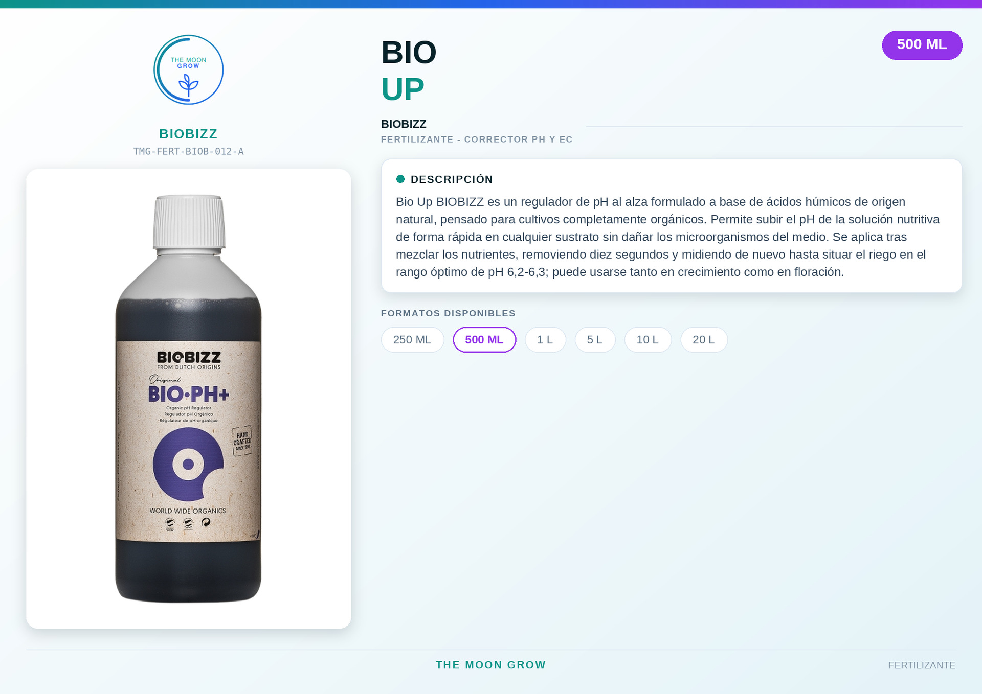 Bio Up BIOBIZZ 500 ml