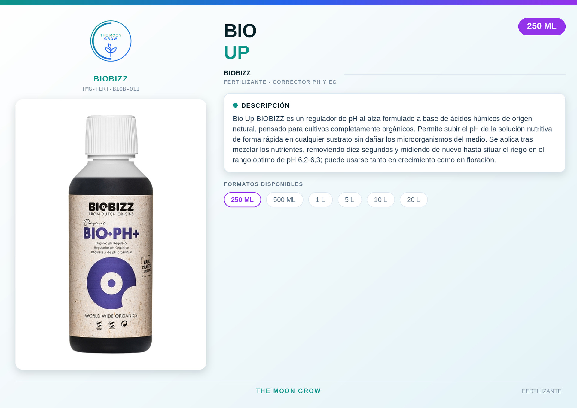Bio Up BIOBIZZ 250 ml