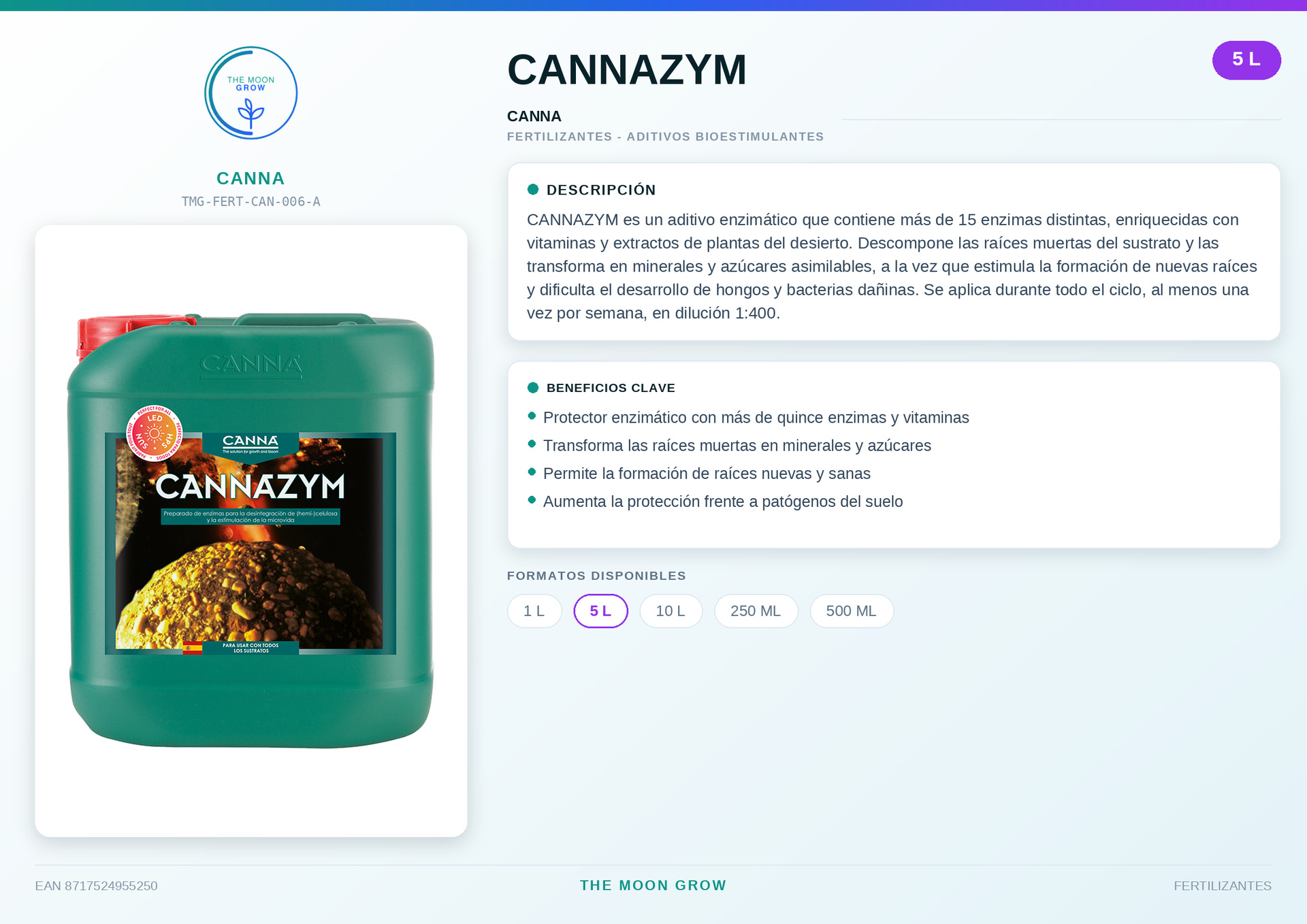 Cannazym Canna 5L