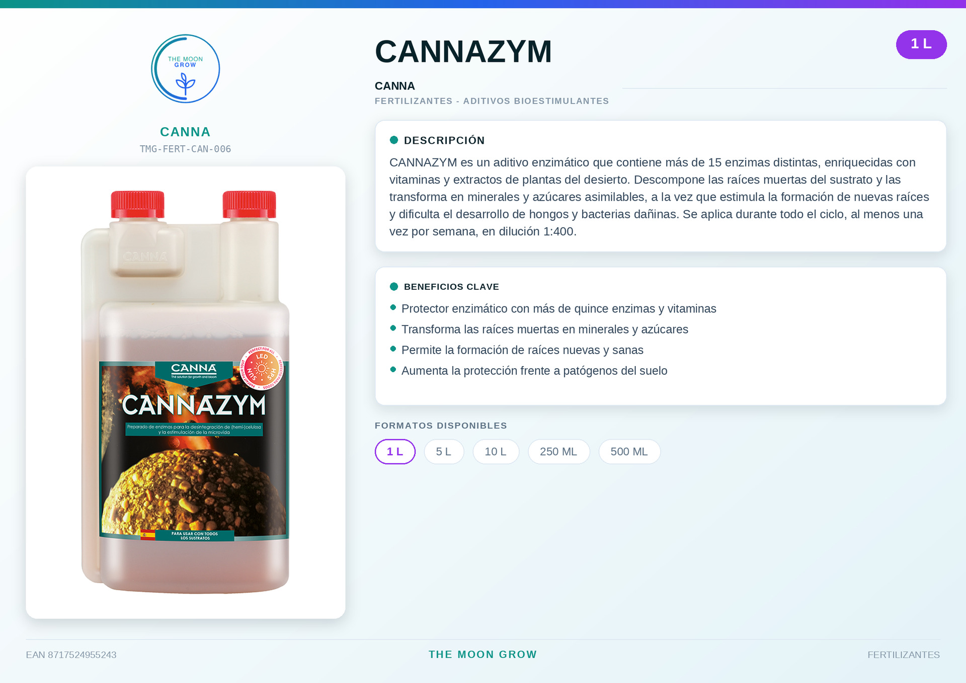 Cannazym Canna 1L