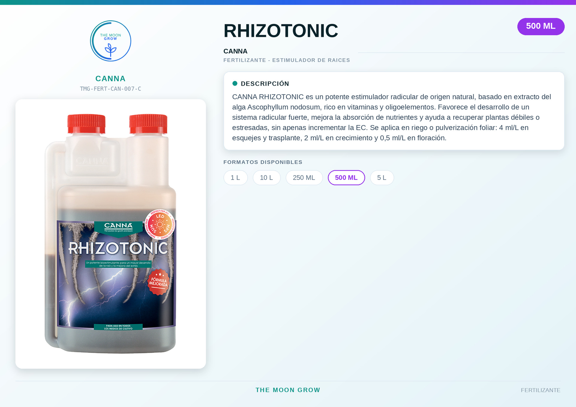 Rhizotonic Canna 500 ml