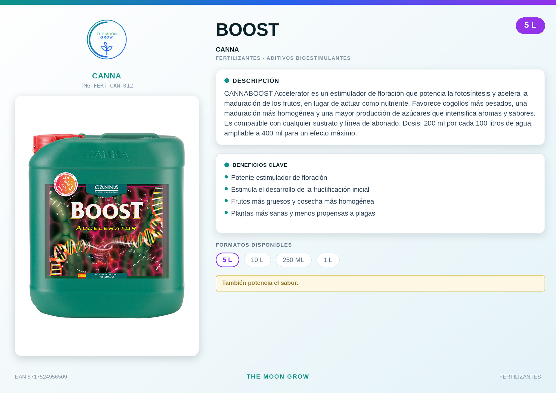 Boost Canna 5L