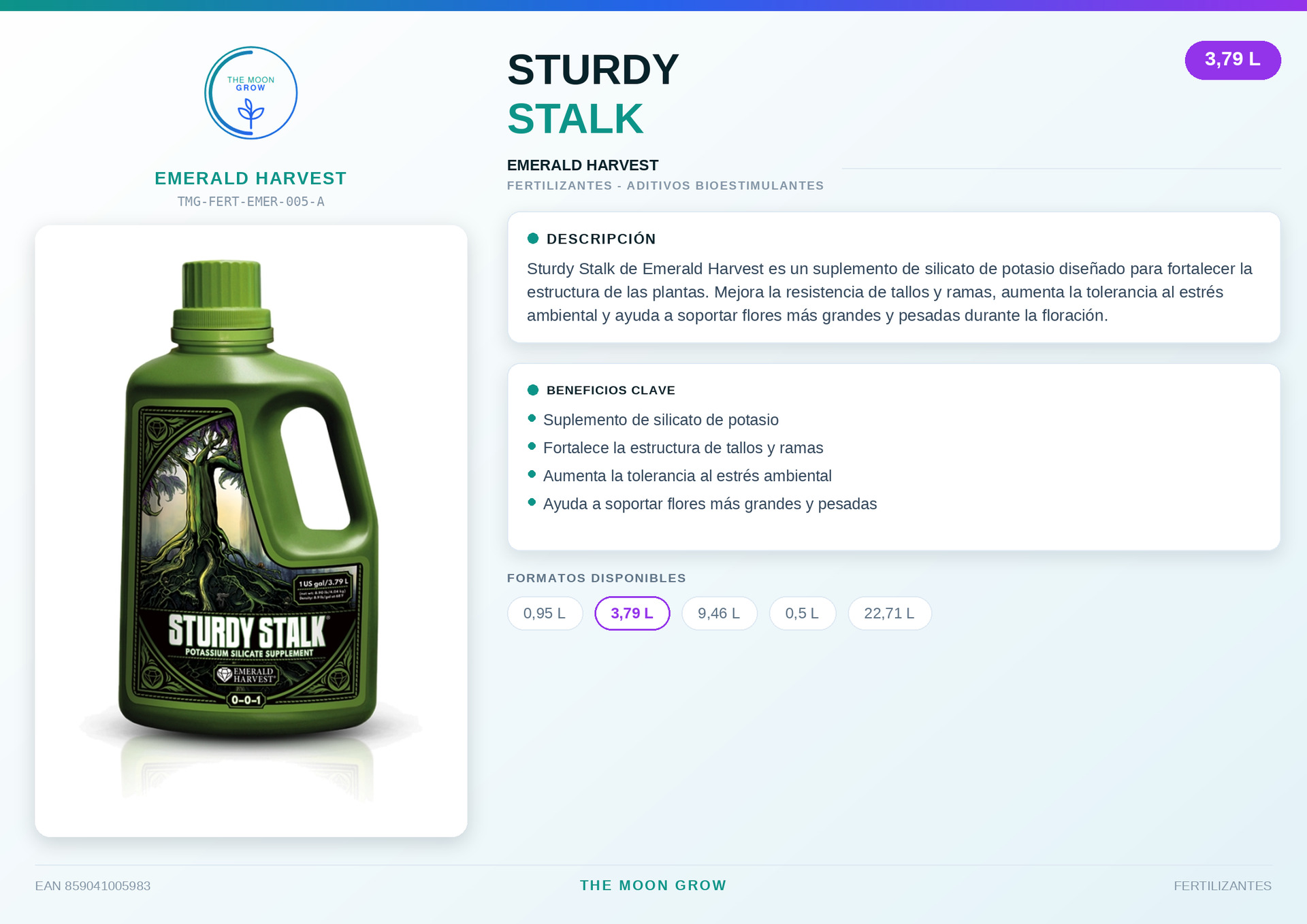 Sturdy Stalk Emerald Harvest 3,79L