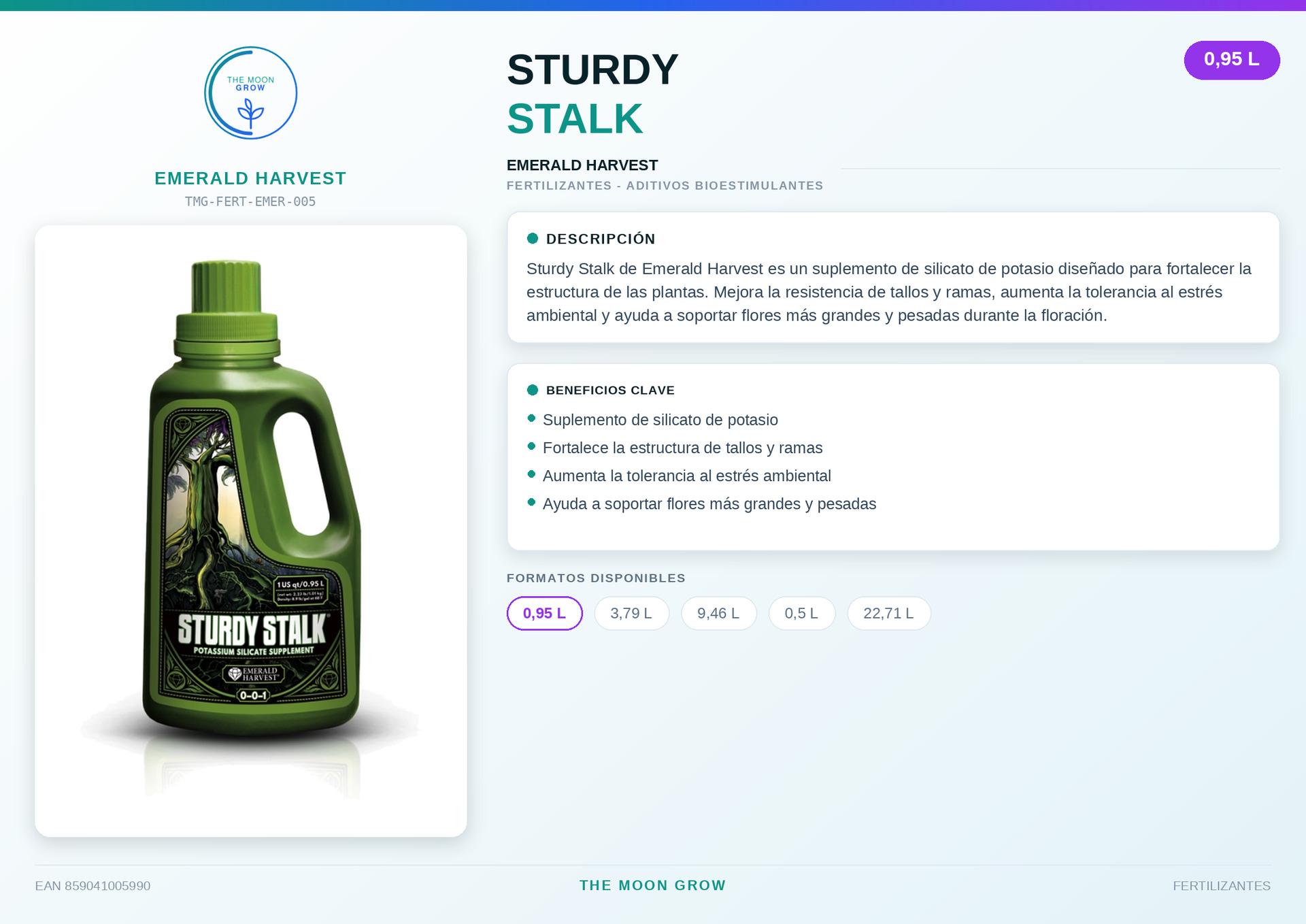 Sturdy Stalk Emerald Harvest 0,95L