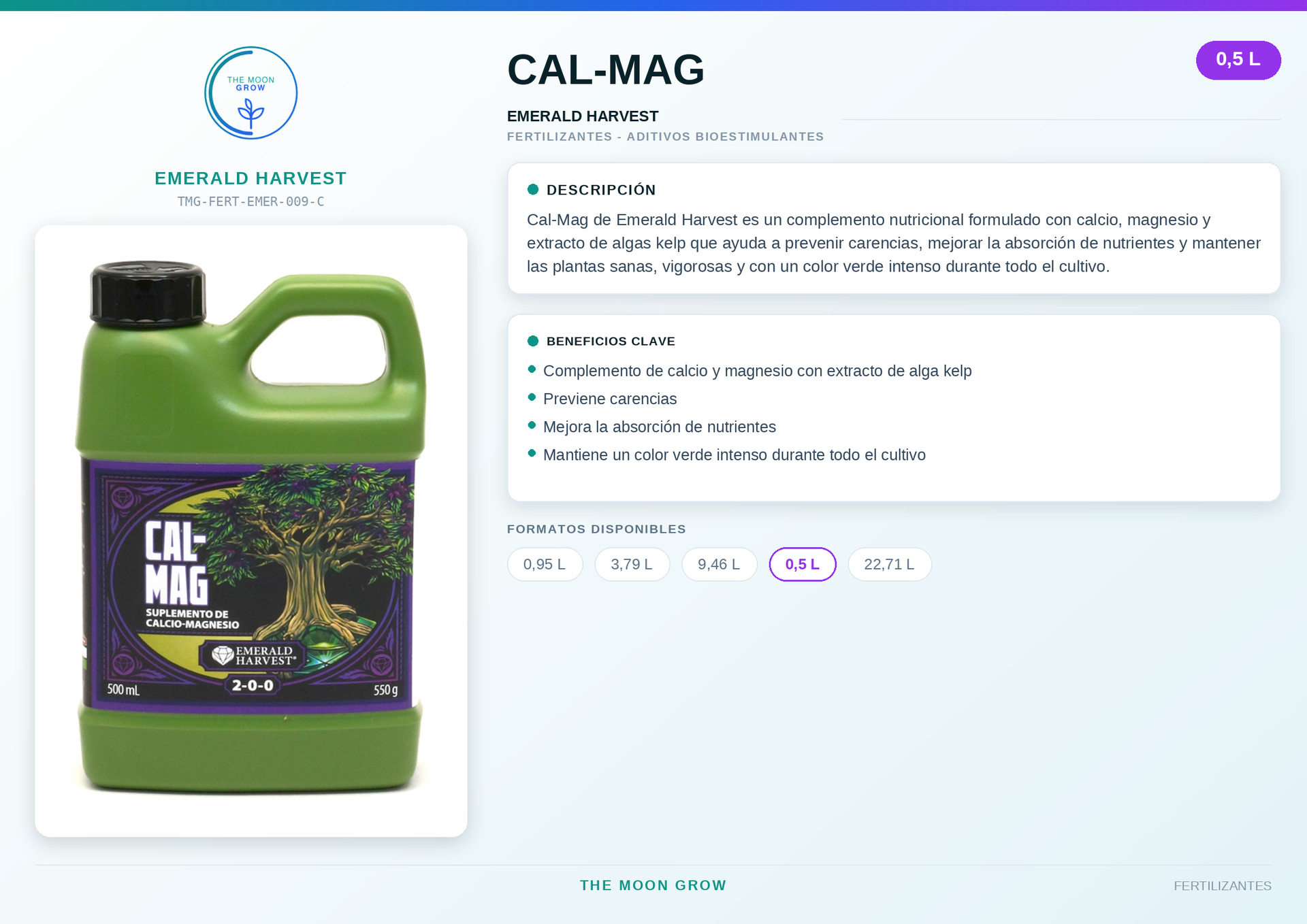 Cal-Mag Emerald Harvest 0,5L