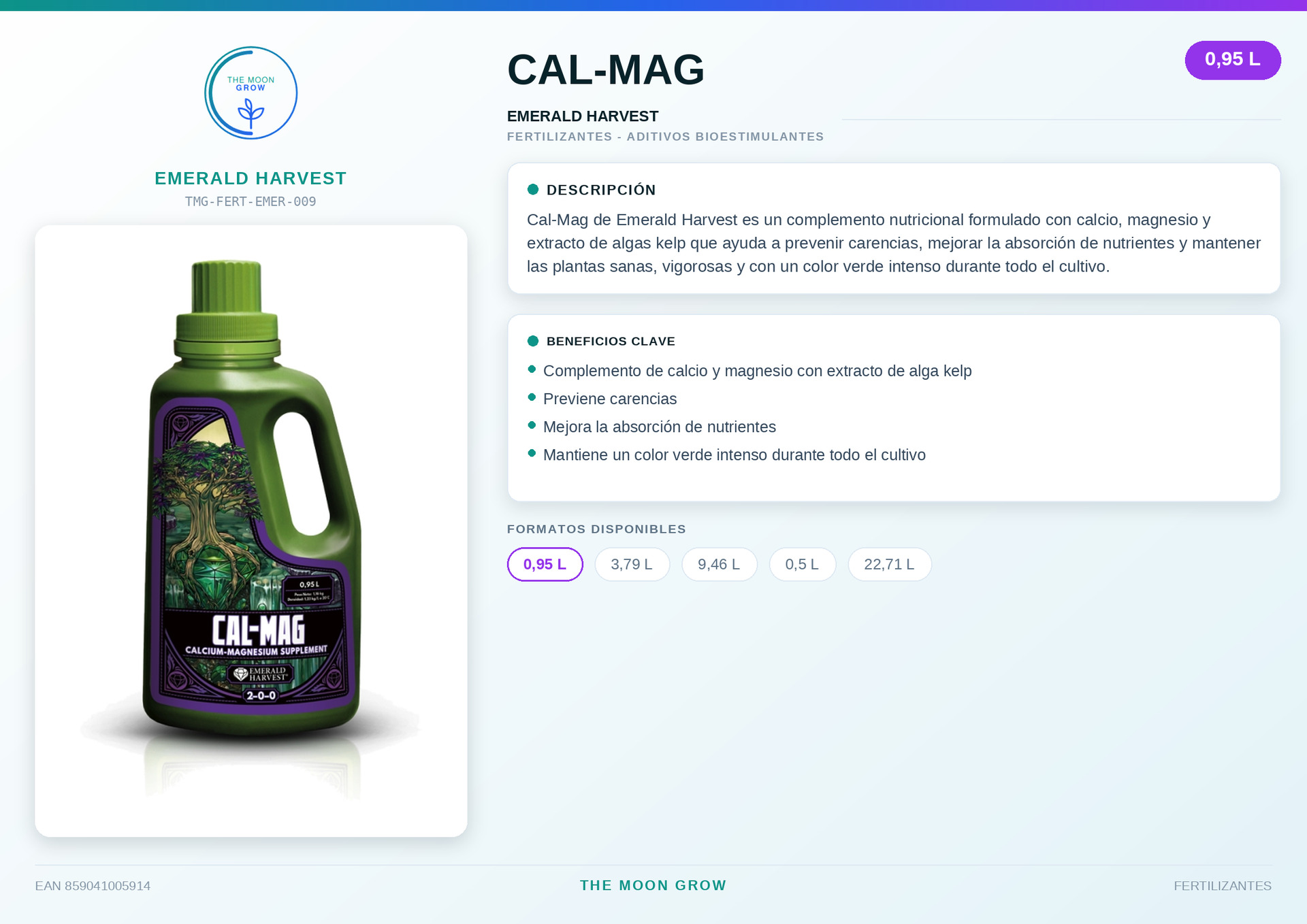 Cal-Mag Emerald Harvest 0,95L