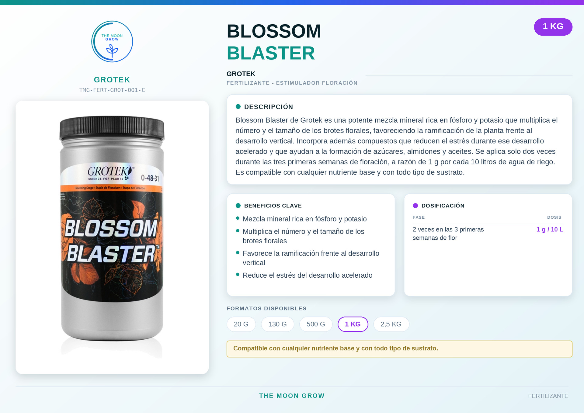 Blossom Blaster GROTEK 1 kg