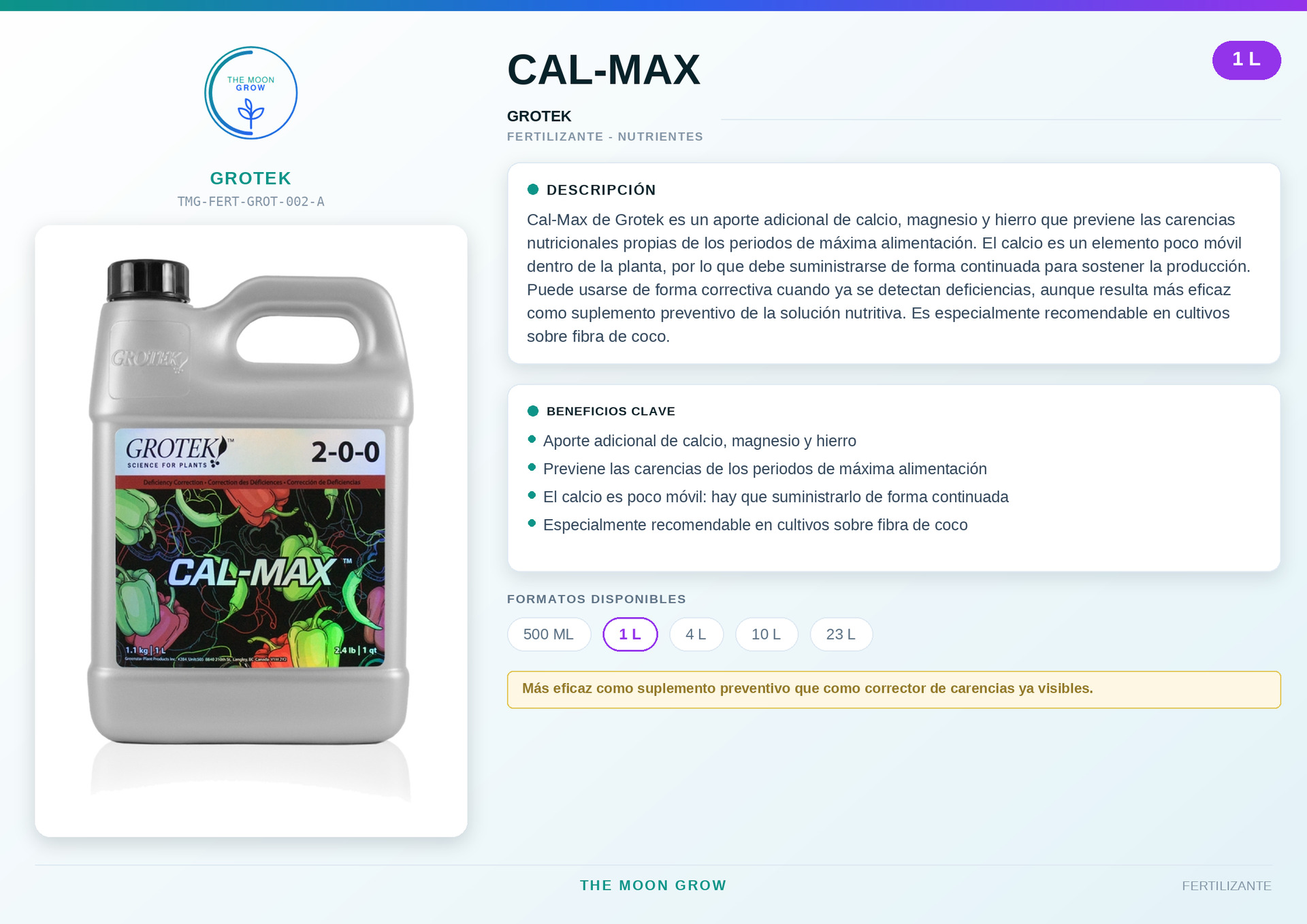Cal-Max GROTEK 1 L