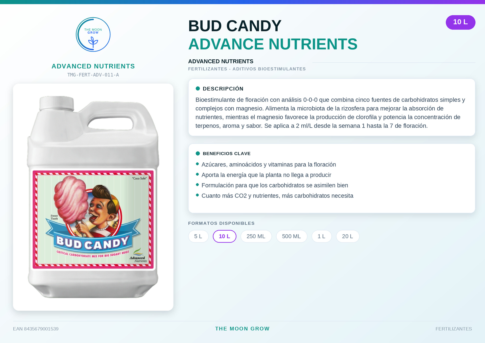 Bud Candy ADVANCE NUTRIENTS 10L