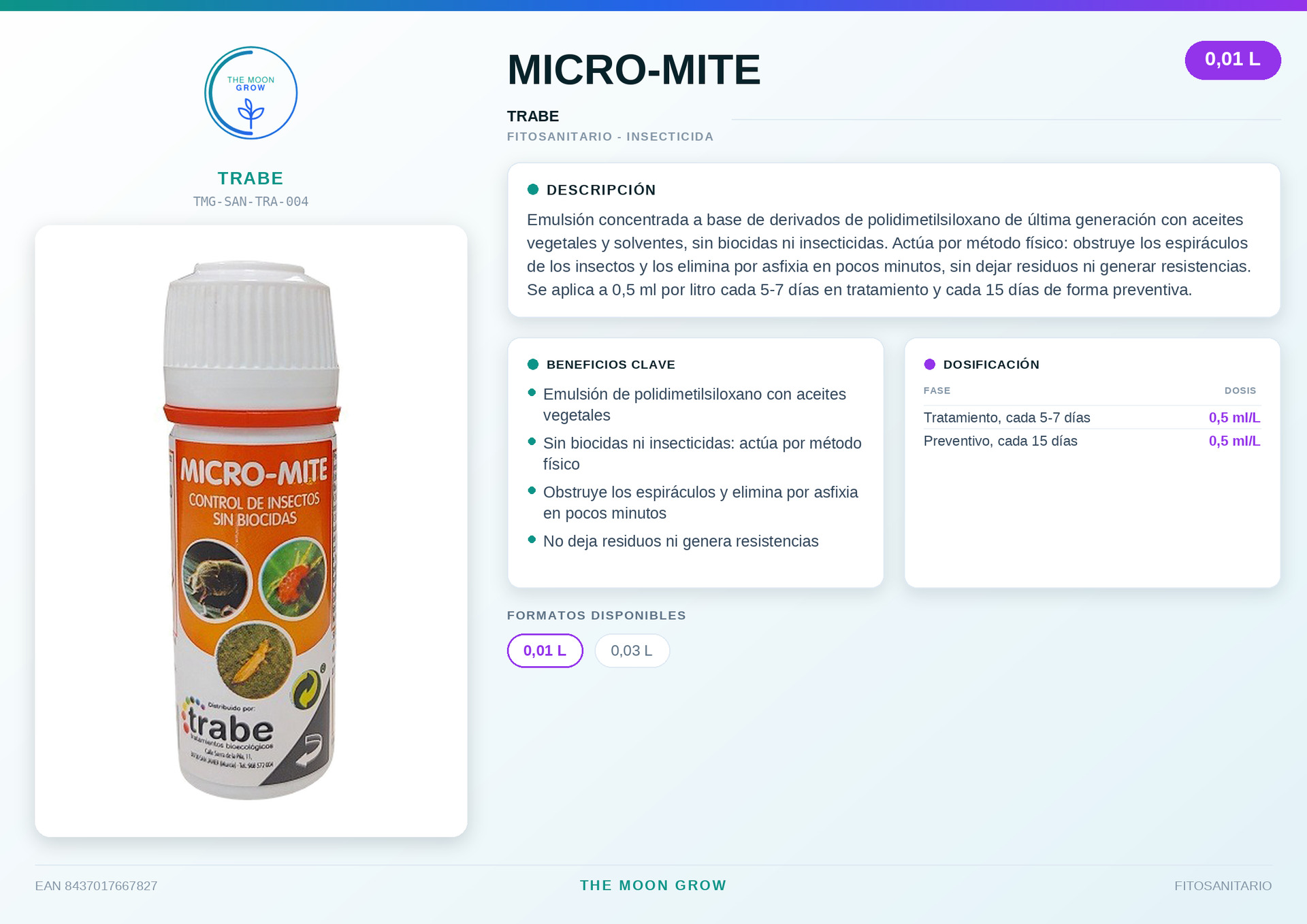 MICRO-MITE TRABE 0,01L