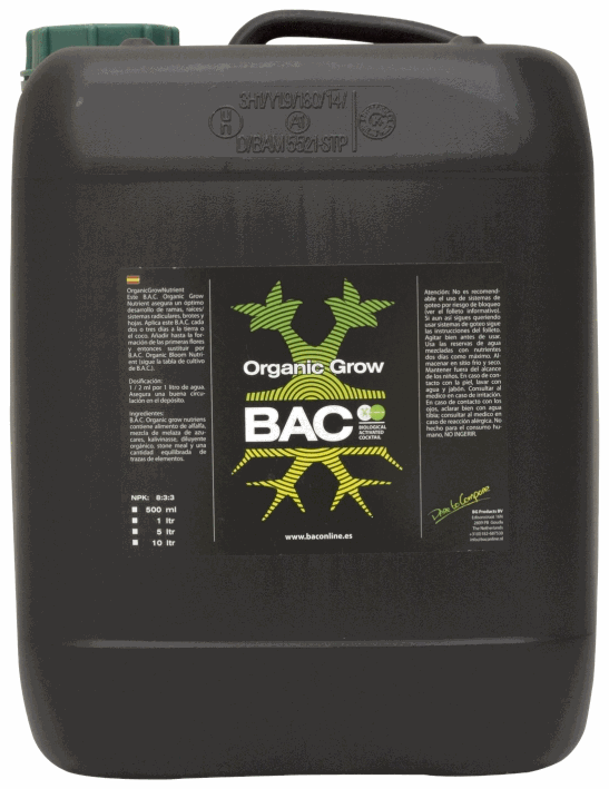 [TMG-FERT-BAC-019-D] Organic Grow BAC 10L