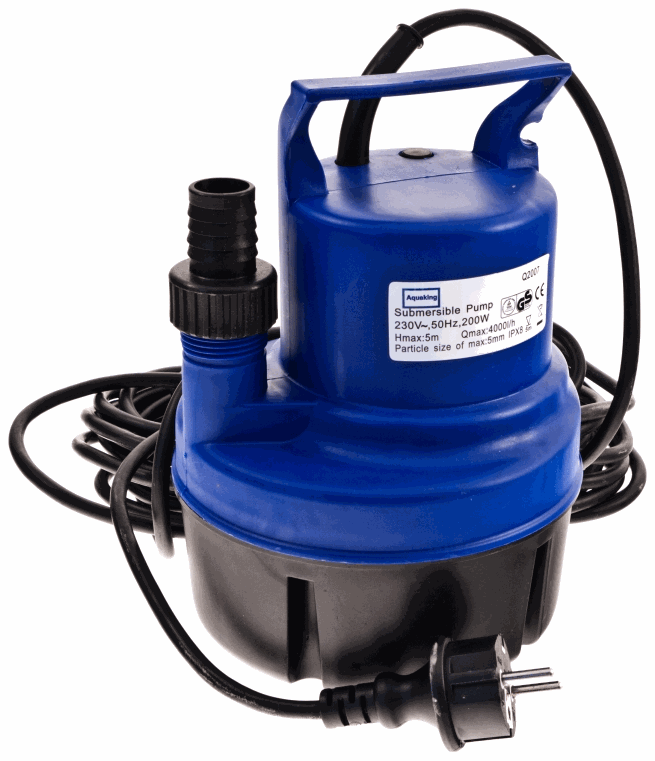 [TMG-RIE-AQUAK-004] Bomba de agua sumergible AQUAKING Q2007 (3.500 L/h)