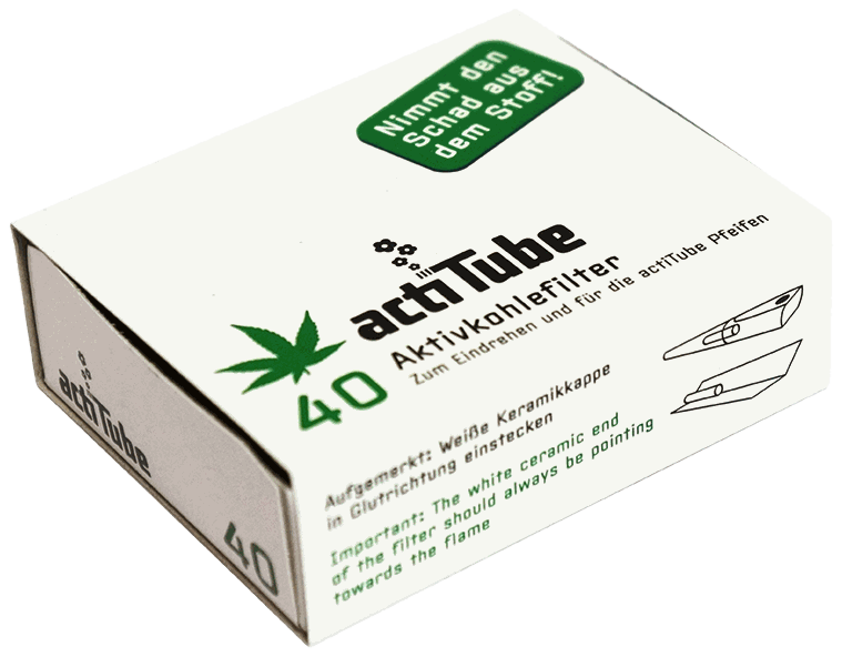 [TMG-PAR-ACTUBE-001-A] Filtro de carbón activo ACTITUBE 8 mm caja 40 unidades