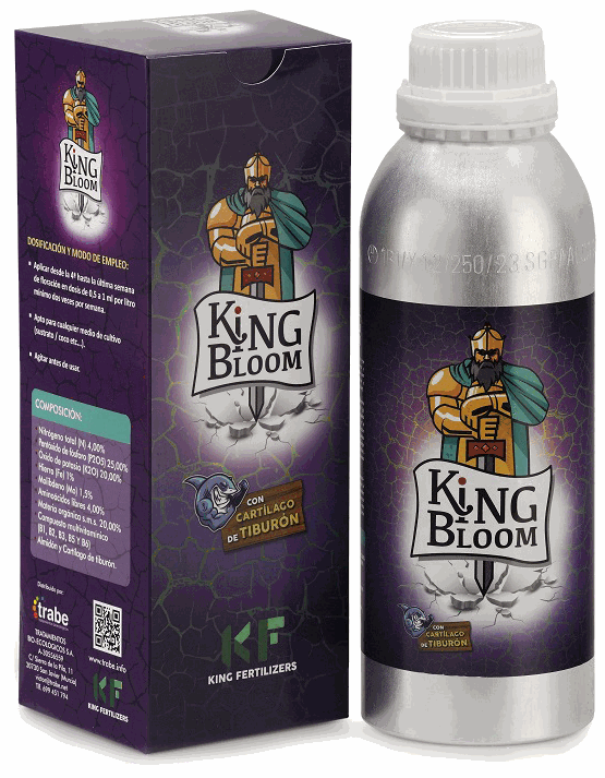 [TMG-FERT-TRA-001-A] KING BLOOM TRABE (MORADO) 1,2L