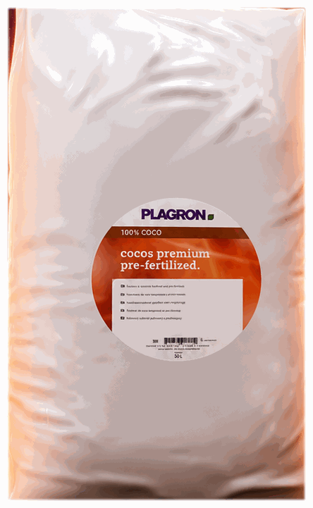 [TMG-SUS-PLA-008] Sustrato Cocos Premium Prefertilizado PLAGRON 50 L